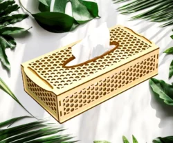 Tissue box E0025288 file cdr and dxf free vector download for laser cut